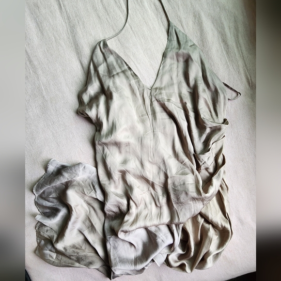 Nicholas K Seth Slip Dress In Gray Free People - Picture 3 of 3